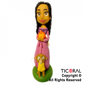 ADORNO PRINCESA WISH PORCELANA FRIA x 1